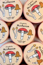 Paddestoel Washi Tape / Cute en Kawaii Stationery / Schattige Japanse decoratieve tape / Mushroom