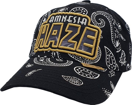 Lauren Rose - Paisley 420 Collection - Amnesia Haze - Glow in the Dark - Strapback Hat