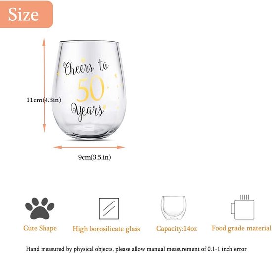 CROWNLY CRYSTAL® Gepersonaliseerd 40e verjaardag wijnglas - grappig cadeau-idee voor vrouwen, mama, oma - decoratie en cadeau