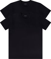 HUGO BOSS Comfort T-shirts relaxed fit (2-pack) - heren T-shirts O-hals - zwart - Maat: M