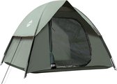 Bol.com Campingtent familietent voor S(2-3) / L(3-4) personen koepeltenten zonnescherm backpackingtenten pop-uptenten snel opzet... aanbieding