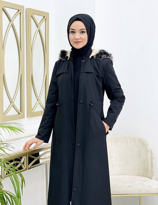 Manteau long femme hijab discount