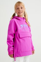 WE Fashion Meisjes softshell ski-jack met opdruk