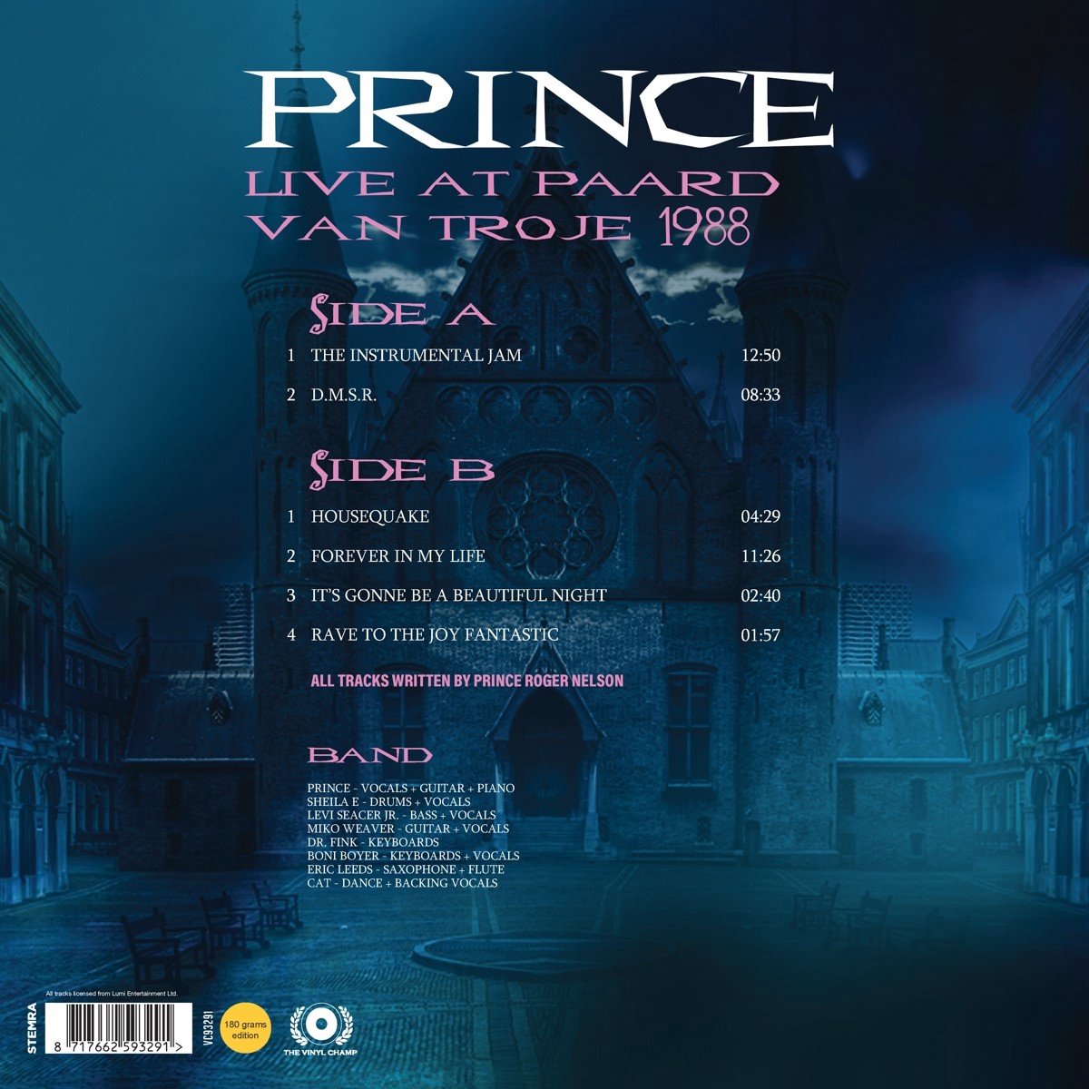 Prince - Live At Paard Van Troje 1988 (LP) (Coloured Vinyl)