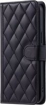 Étui adapté pour Samsung Galaxy S20 FE - Bookcase - Porte-cartes - Cordon - Simili cuir - Zwart