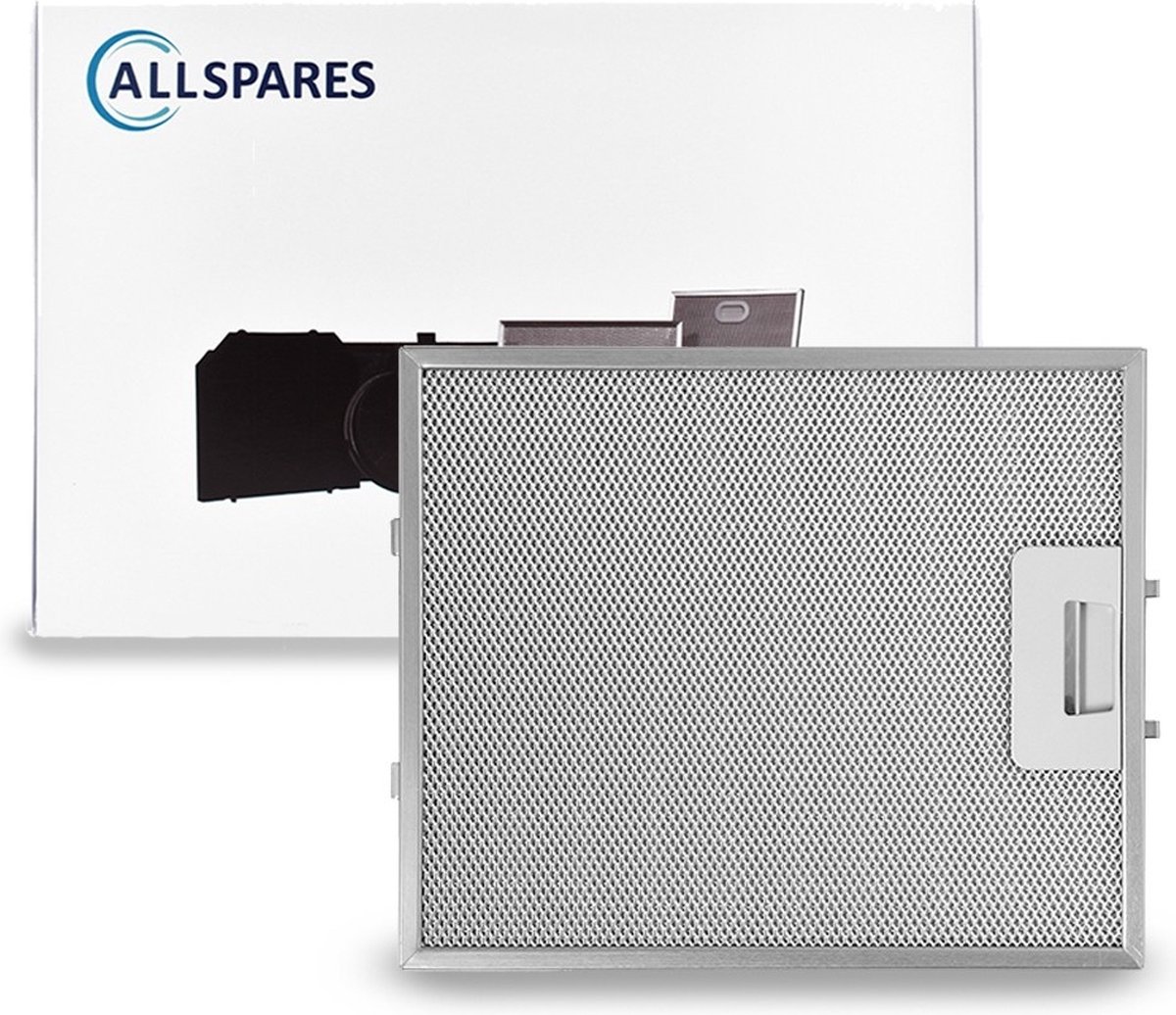 AllSpares Metaalfilter voor afzuigkappen geschikt voor AEG-Electrolux 4055101671 (276x231x8mm)