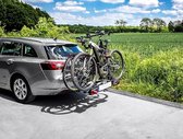 11521 Premium ll Porte-vélos pour barre d'attelage, adapté aux vélos électriques, noir