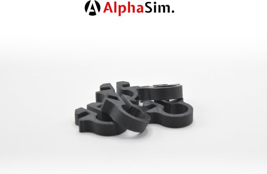 Cable Management Clip for Sim Rig - Rounded | bol