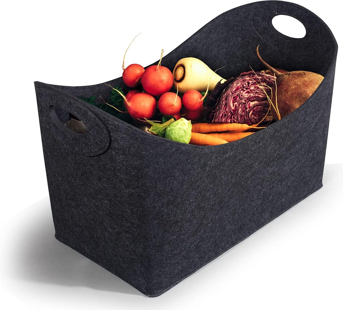 Panier à Bois De Chauffage - Grand Panier En Feutre Avec