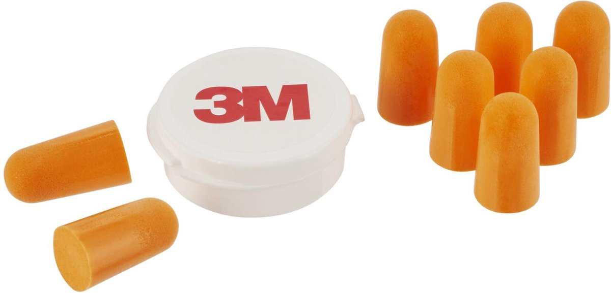 Goedkoopste 3M Oordoppen met opbergdoos, 1 set met 4 paar