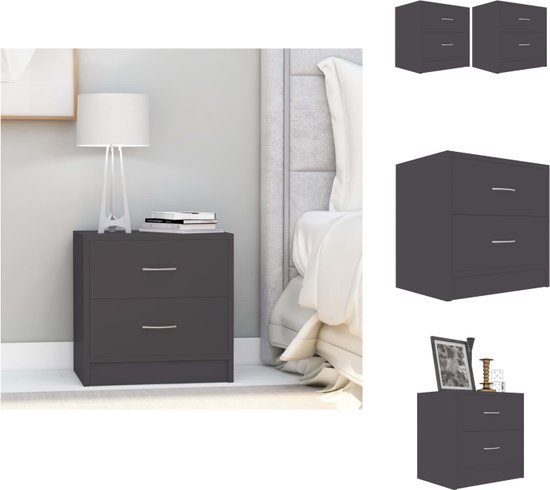 Mesilla De Noche Velia 41 X 62 Cm Con 3 Cajones Vicco con Ofertas en