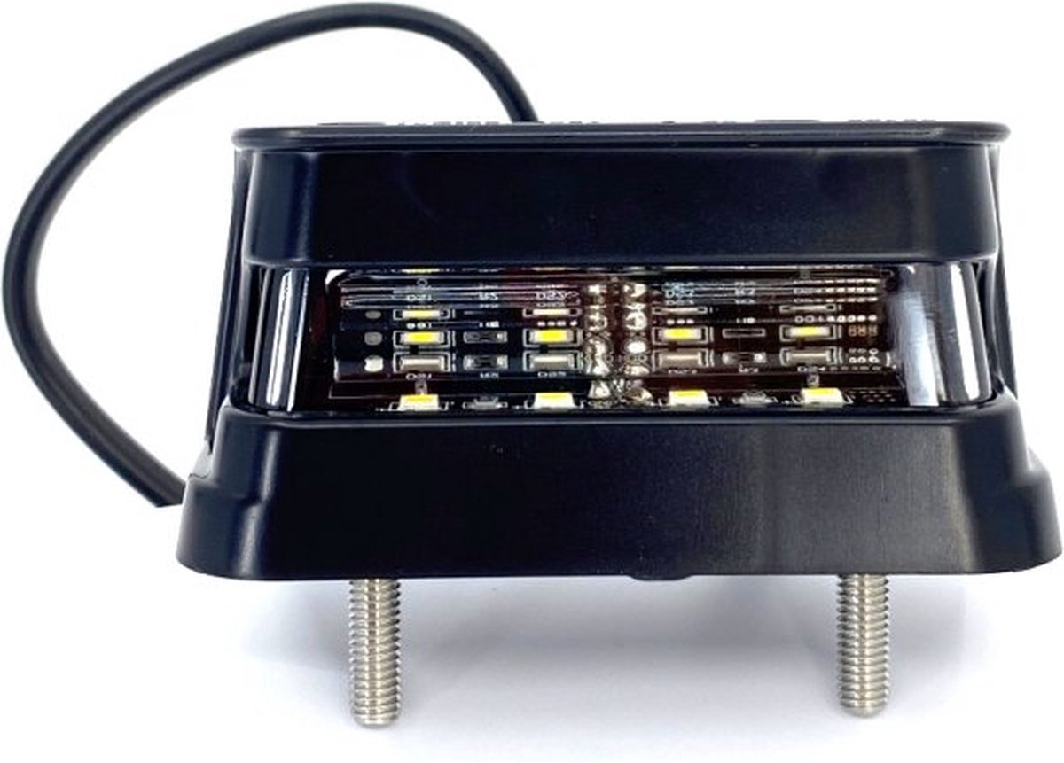 Kentekenverlichting - 4 Leds - Kentekenlamp LED - Ledlamp - KMR