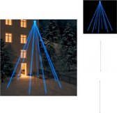 vidaXL Éclairage de sapin de Noël - Conception de cascade - Cordon LED de 8,3 m - Blauw - 8 cordons - IP44 - Arbre de Noël décoratif
