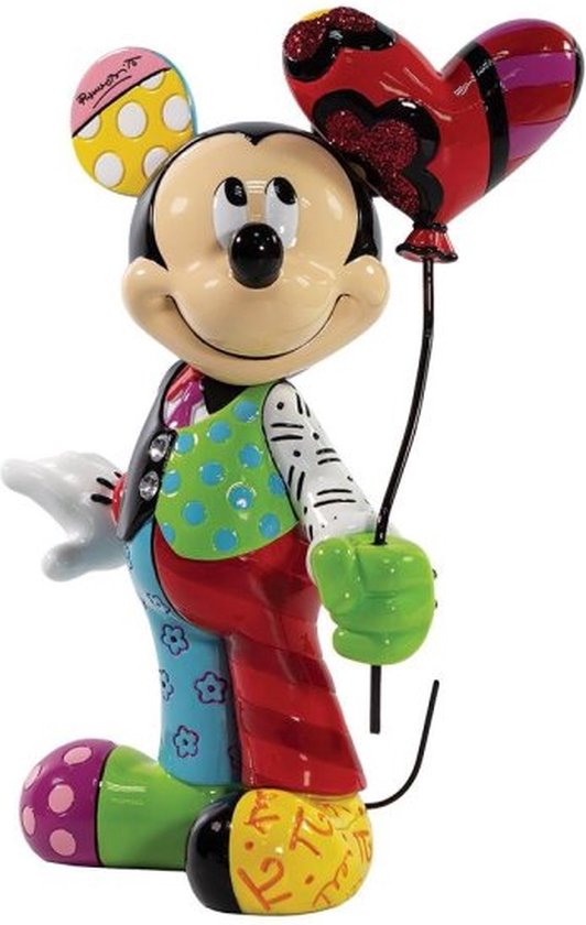 Disney Britto Mickey Mouse With Love Heart (L)