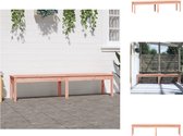 vidaXL Banc de jardin Bois de Douglas Classic - 203,5 x 44 x 45 cm - Design durable et intemporel - Banc de jardin
