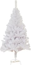 Livano Kerstboom - Kerstversiering - Kunststof - Kunstmatige Kerstbomen - Kerst - Kunstkerstboom - 150 cm - Christmas Tree - Artificial Christmas Tree - Wit