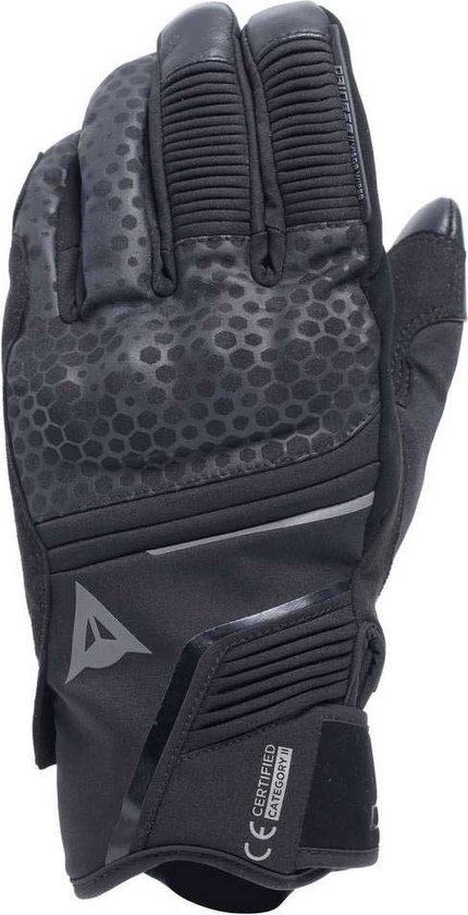 Dainese Tempest 2 D-Dry Short Thermal Gloves Black XL - Maat XL - Handschoen