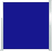vidaXL - Windscherm - uittrekbaar - 140x300 - cm - blauw