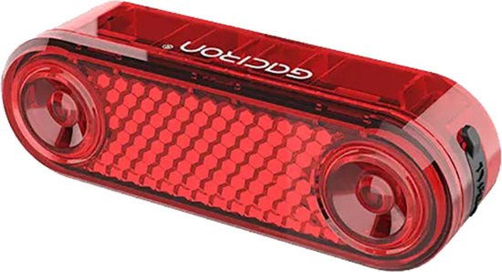 Gaciron - Achterlicht LED Racefiets & MTB - Intelligent Remlicht - USB Oplaadbaar - 60 Lumen — afbeelding 2