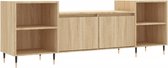 vidaXL - Tv-meubel - 160x35x55 - cm - bewerkt - hout - sonoma - eikenkleurig