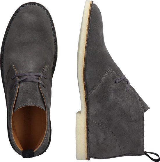 Blackstone Brennan - Grey - Desert boots - Man - Grey - Maat: 40