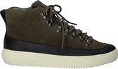 Blackstone Aspen Bear - Crocodile - Sneaker (high) - Man - Dark green - Maat: 48