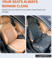 Autostoelbeschermer voorstoel universeel compatibel [waterdicht] - autostoelhoezen - stoelhoezen auto - beschermhoes autostoel stoelbescherming - werkplaatsbeschermer (polyester)