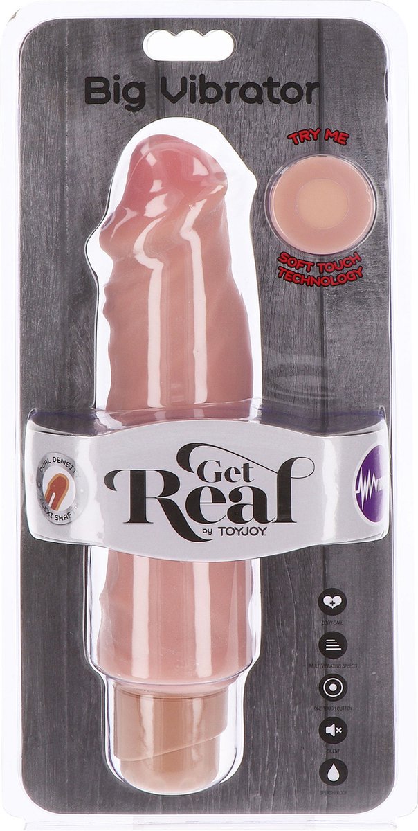 Goedkoopste Dual Density Big Vibrator 9in.