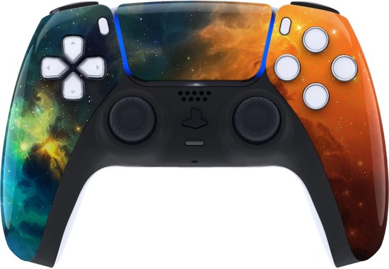 Clever PS5 Abstract Brushes Controller - Clever Gaming