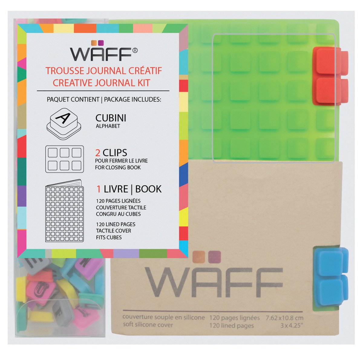 Waff Creatief Dagboek Set A7 Groen