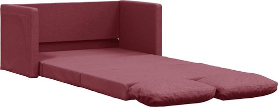 vidaXL-Slaapbank-vloermodel-2-in-1-112x174x55-cm-stof-wijnrood