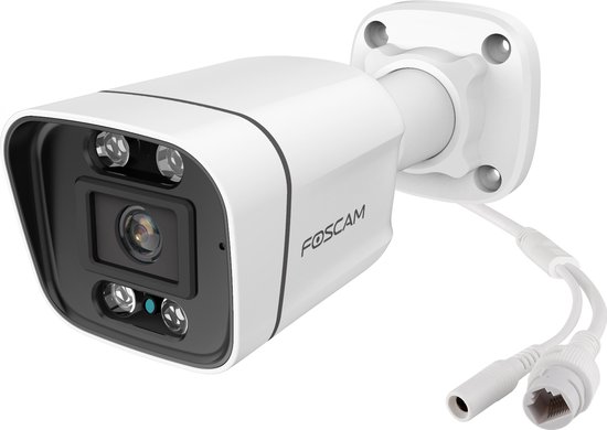 Foscam V4EC Beveiligingscamera - 4MP - Starlight - PoE beveiligingscamera - Wit van Foscam — afbeelding 2