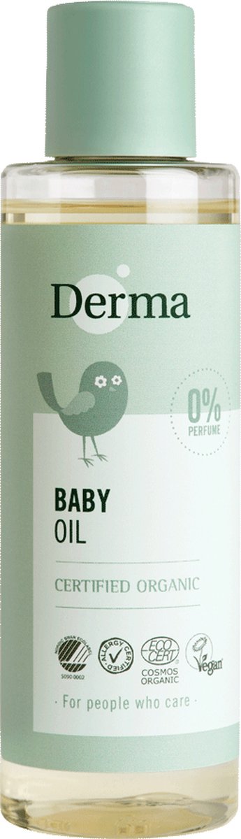 Derma Eco Baby Voordeelset - 2x Babyolie 150 ml + 2x Baby Crème 100 ml - Vitamine E - Aloë Vera - Parfumvrij, Kleurstofvrij - Hypoallergeen - Voor Gevoelige Babyhuid van Merkloos — afbeelding 3