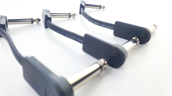 Cordial EI0.45RR Cordon patch plat - 2x jack 6,3mm TS coudé - 45 cm