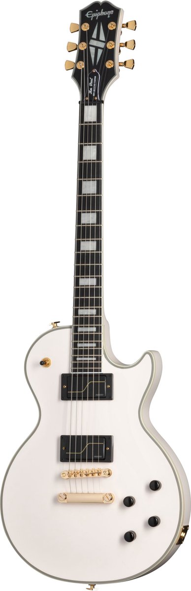 Epiphone Matt Heafy Les Paul Custom Origins Bone White - Elektrische gitaar