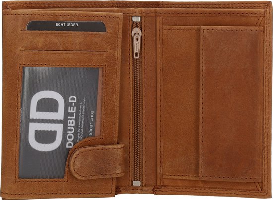 Portefeuille Double-D Da Vinci - Marron