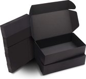 Kurtzy Coffrets Cadeaux Noir Hobby (Paquet de 20) - Taille de la boîte 19 x 11 x 4,5 cm - Présentations faciles à assembler Boîte à cadeaux - Fêtes, anniversaires, mariages, vacances