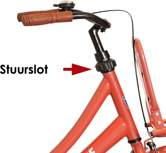 Antilope Mini Cargo Transport 24 Inch Meisjesfiets Koraalrood van Antilope — afbeelding 5