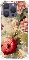 Case Geschikt voor iPhone 15 Pro Bloemen