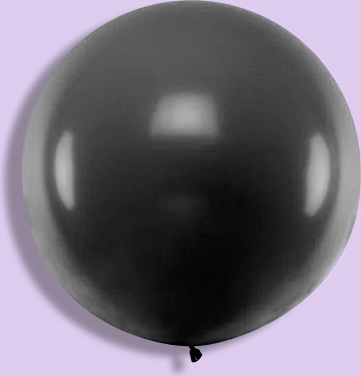 Ballon géant 1 mètre Noir