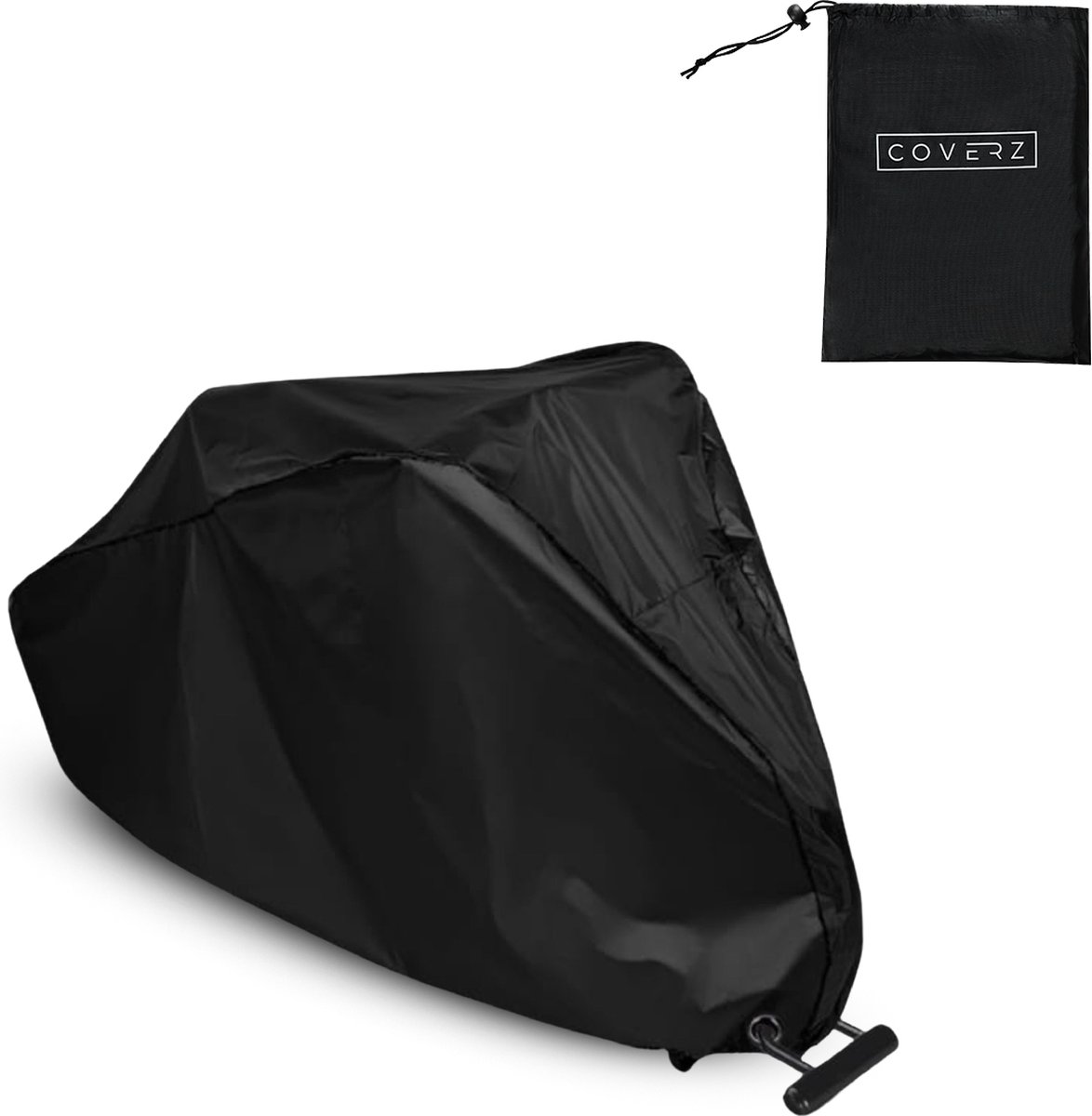 Fietshoes voor 1 fiets waterdicht - Inclusief gat voor slot - Beschermhoes - Cover - 190x65x98 cm