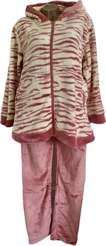 TOMEEK Pyjama voor dames, winter, fleece, warm en zacht, pyjama-set TOMEEK Pyjama voor dames, winter, fleece, warm en zacht, pyjama-set