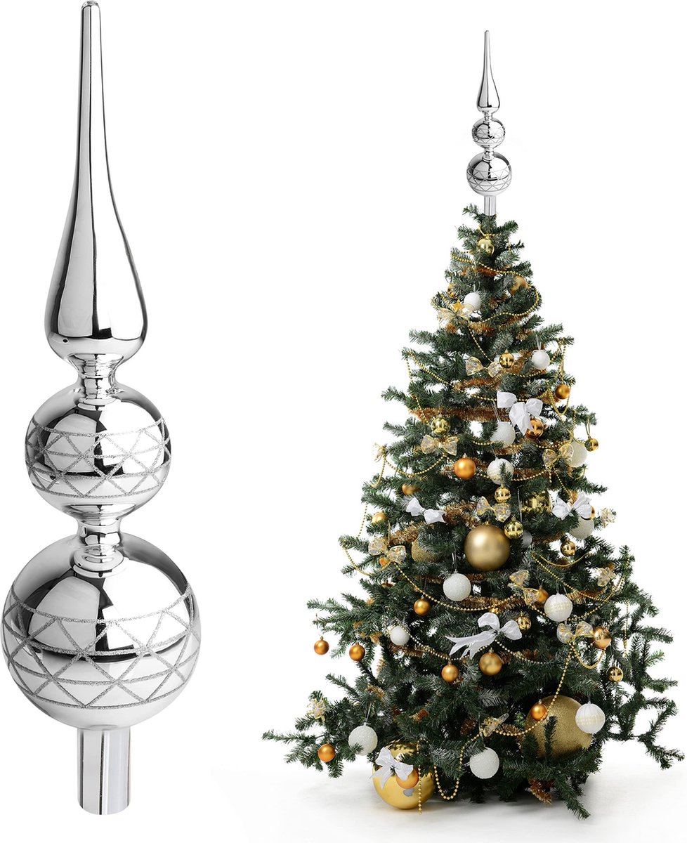 NIDONE Arbre De Noël Arc De Topper, 24 X 102 Pouces Extra