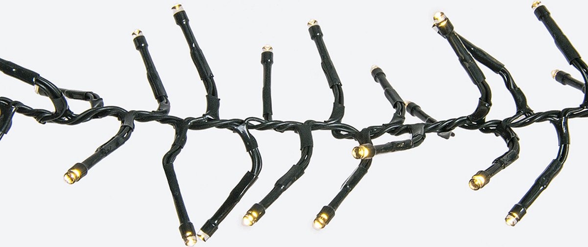Kerstverlichting LED Cluster String 2,5m - koppelbaar - dimbaar - 250 lampjes