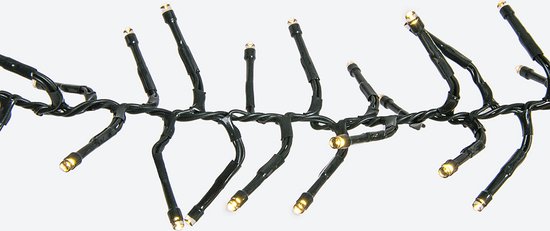 Kerstverlichting LED Cluster String 2,5m - koppelbaar - dimbaar - 250 lampjes