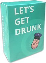 Let's get drunk Kaartspel - Drankspel - Kaarten - Drank - Bierspel - Grappig alcohol spel