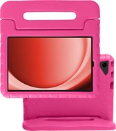 Hoesje Geschikt voor Samsung Galaxy Tab A9 Plus Hoesje Kinderhoes Shockproof Hoes Kids Case - Roze