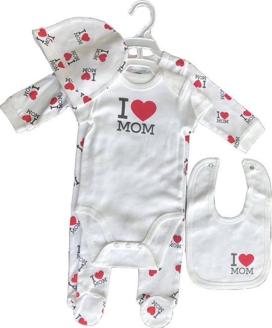 Foto: I love mom babysetje 4 delig maat 56