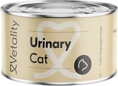 Vetality Kattenvoer Urinary - Kattenvoer Natvoer Blik - 6 x 100 gram - Helpt Blaasgruis Voorkomen en Lost Op