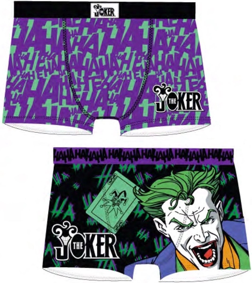 DC COMICS - 2 Pack Boxer Short - Joker (XXL)